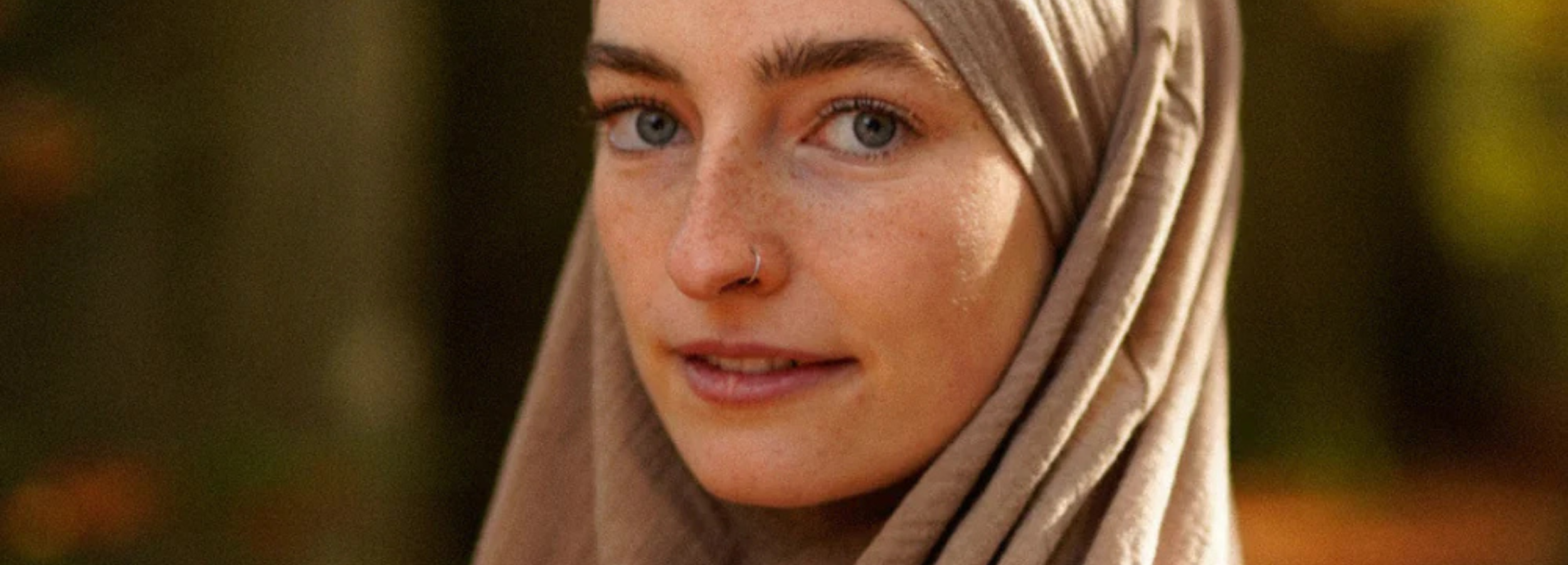 Khimars en mousseline de coton bio