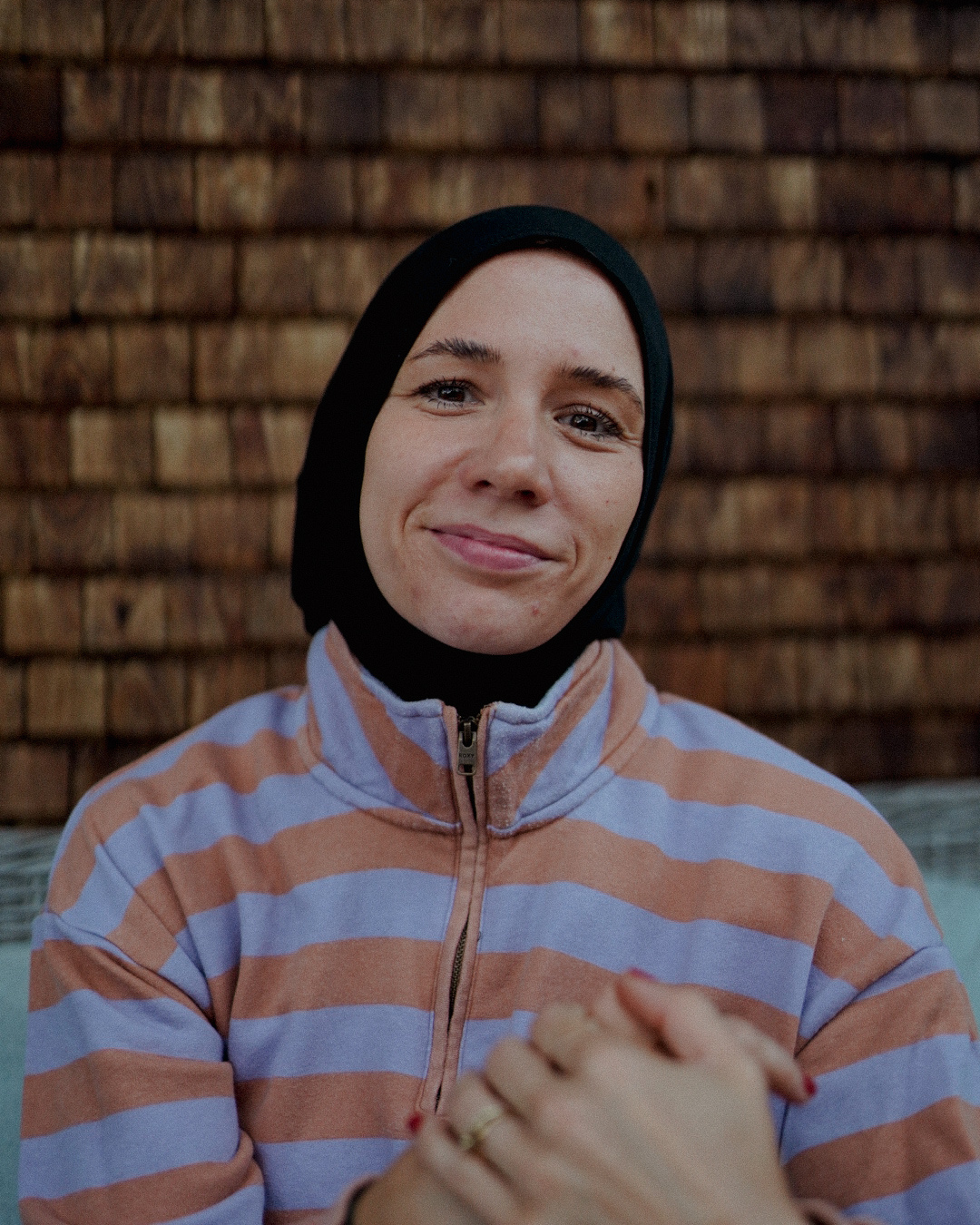 Balaclava - Hijab de sport et de loisir, en coton bio - Black