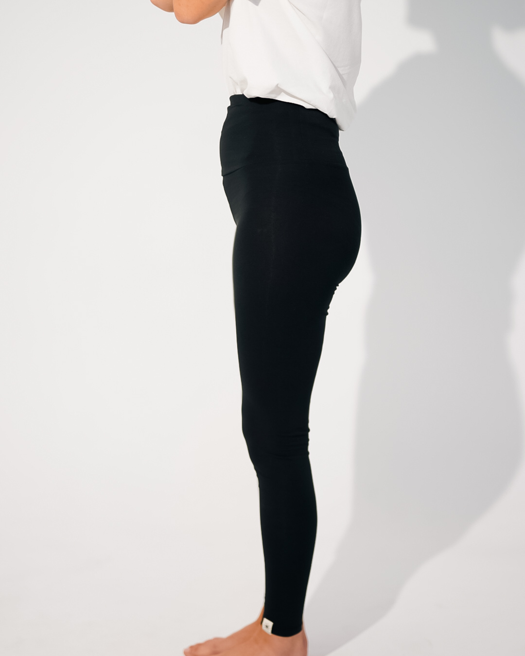 Leggings en coton bio "Yuna" (Black)