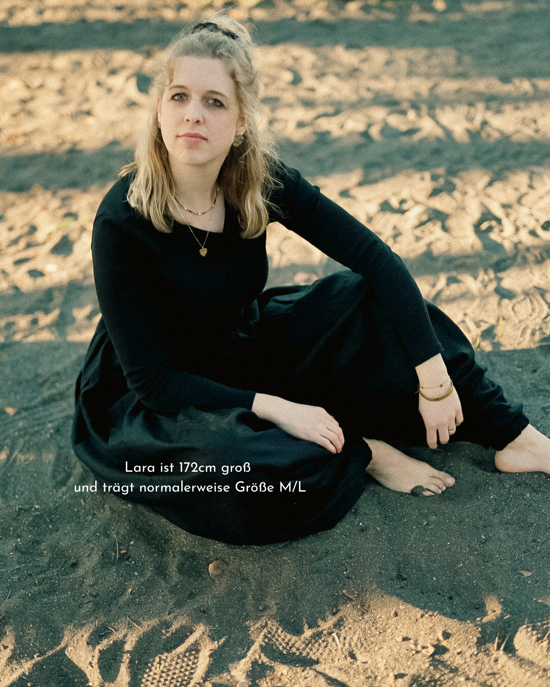 Pantalon bouffant en lin et coton « Tiri » (Volcanic Sand)