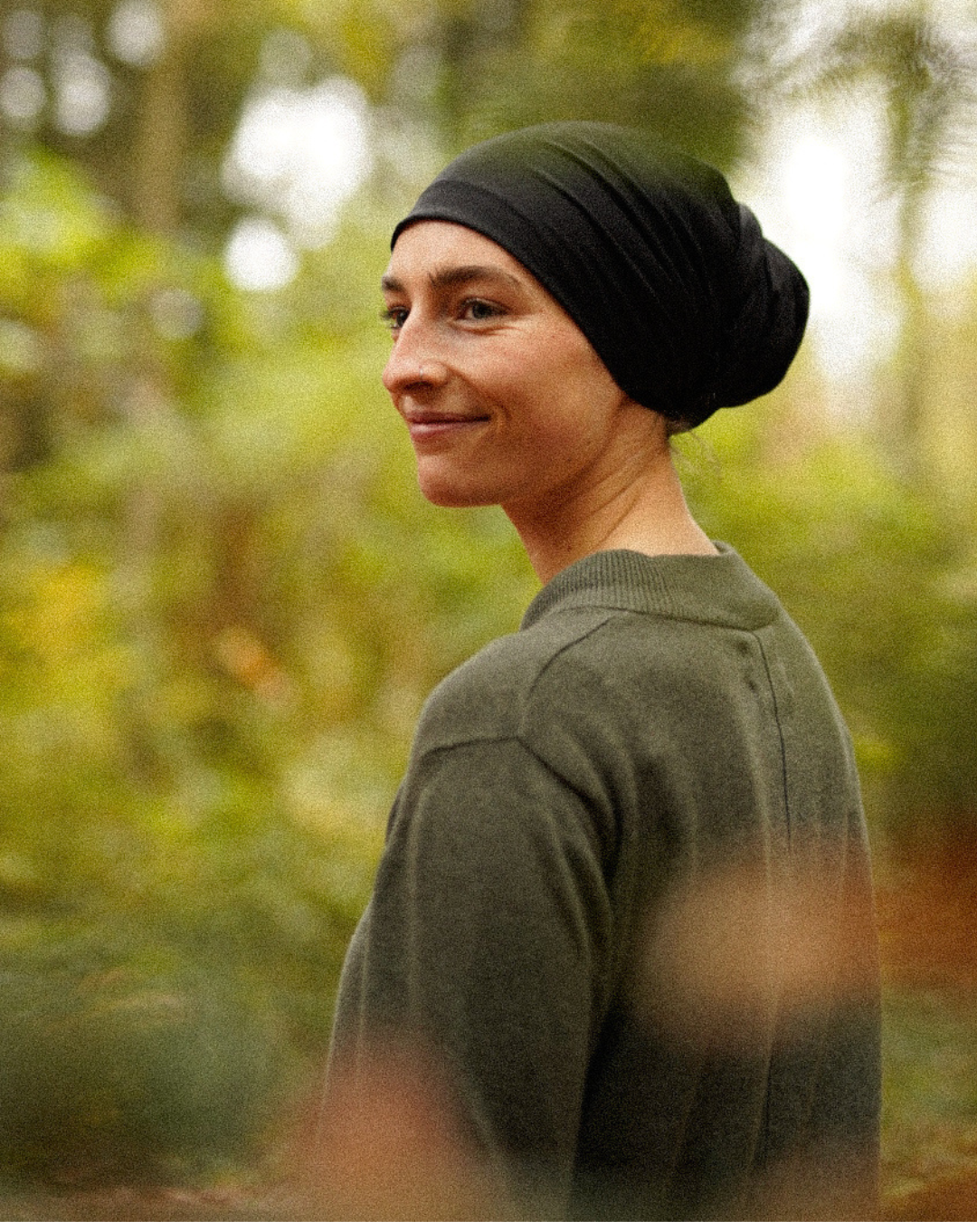 "Bonny" sous-drap / bonnet - 100% coton bio - black