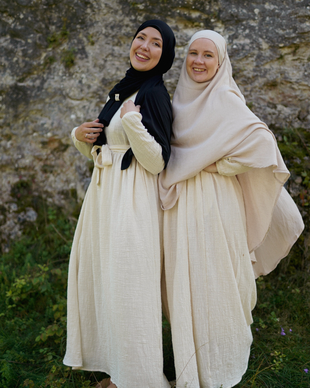 Cotton Abaya "Maya" en coton (Raw Cotton)