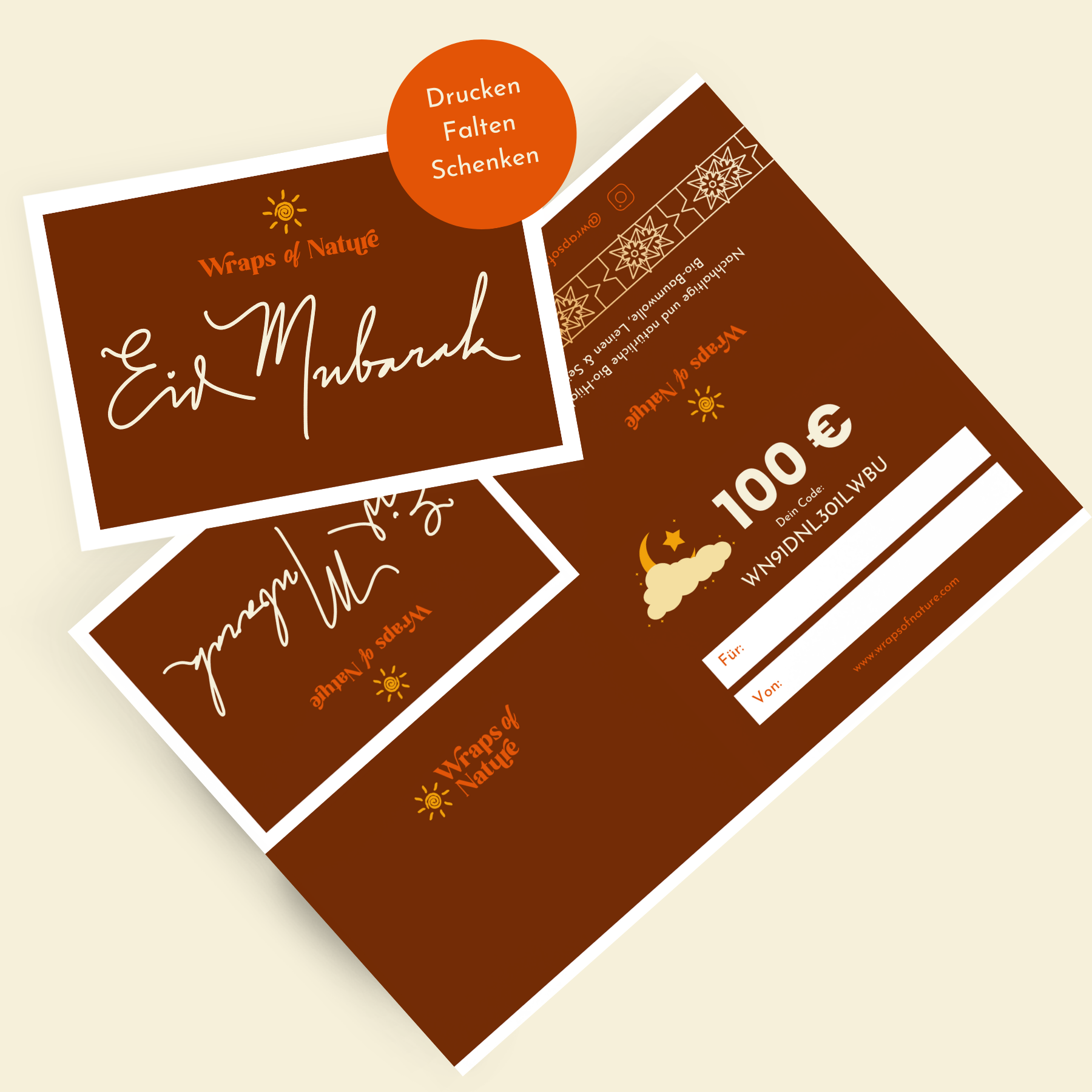 Bon d'achat pour Eid