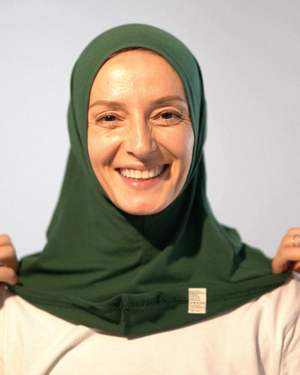 Balaclava - Hijab de sport et de loisirs, en coton biologique - Evergreen