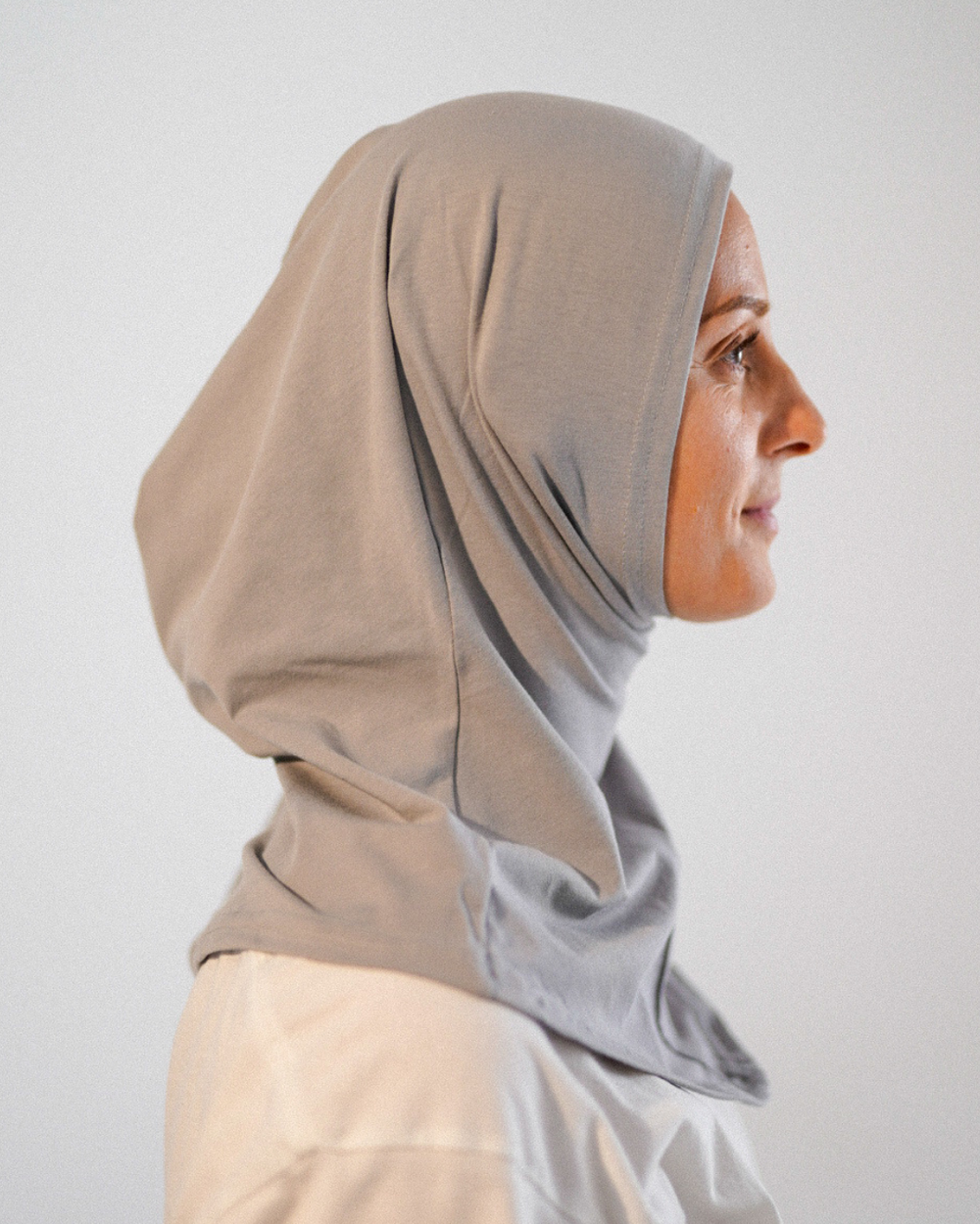 Balaclava - Hijab de sport et de loisirs, en coton biologique - Lot de 5 (Cashmere, Walnut, Evergreen, Silverstone, Sage)