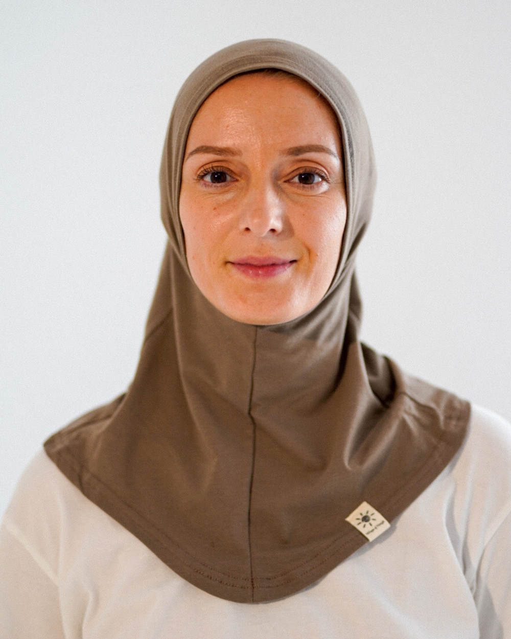 Balaclava - Hijab de sport et de loisirs, en coton biologique - Lot de 5 (Cashmere, Walnut, Evergreen, Silverstone, Sage)