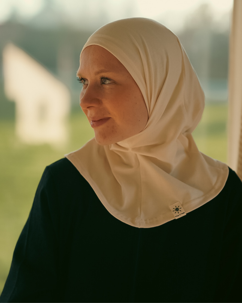 Balaclava - Hijab de sport et de loisir, en coton bio - Set de 3 pièces