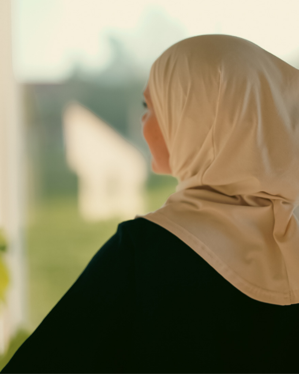 Balaclava - Hijab de sport et de loisir, en coton bio - Natural