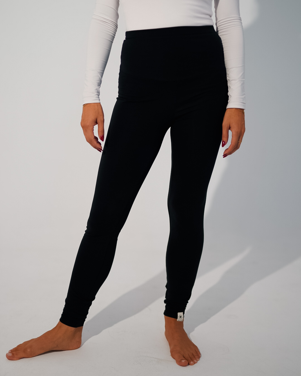 Leggings en coton bio "Yuna" (Black)