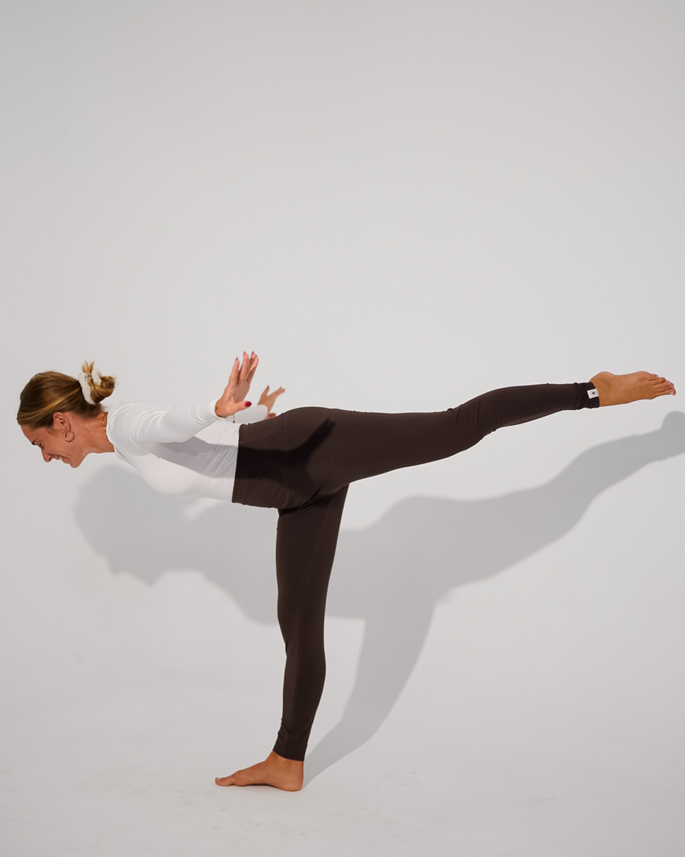 Leggings en coton bio "Yuna" (Chocolate)