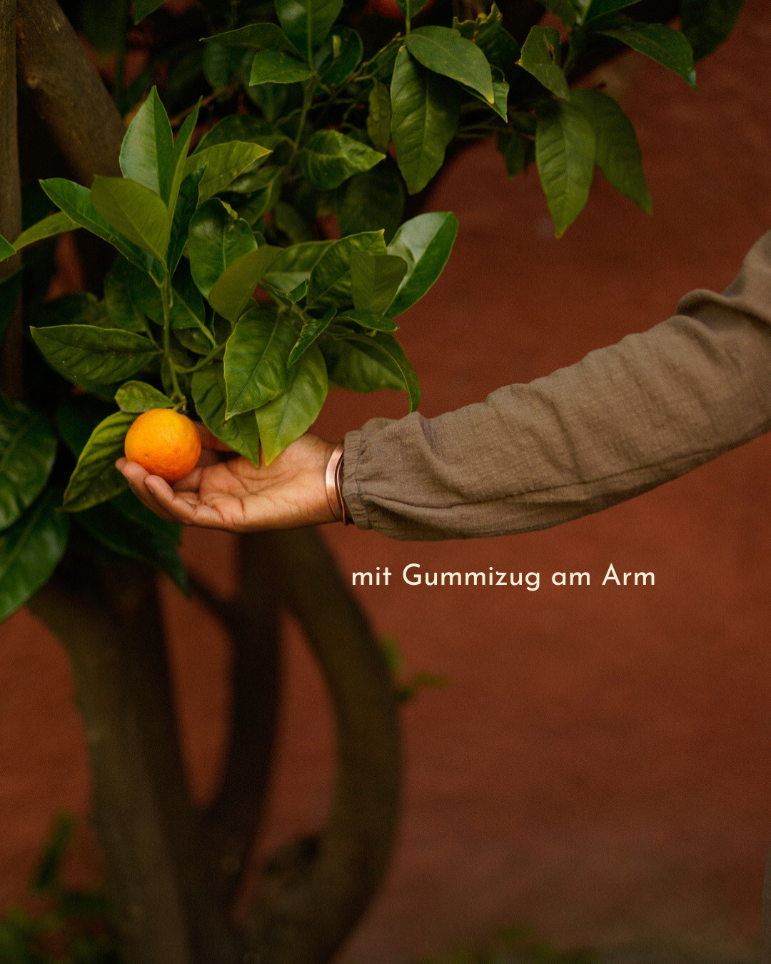 Cotton Abaya "Maya" en coton (Brown)