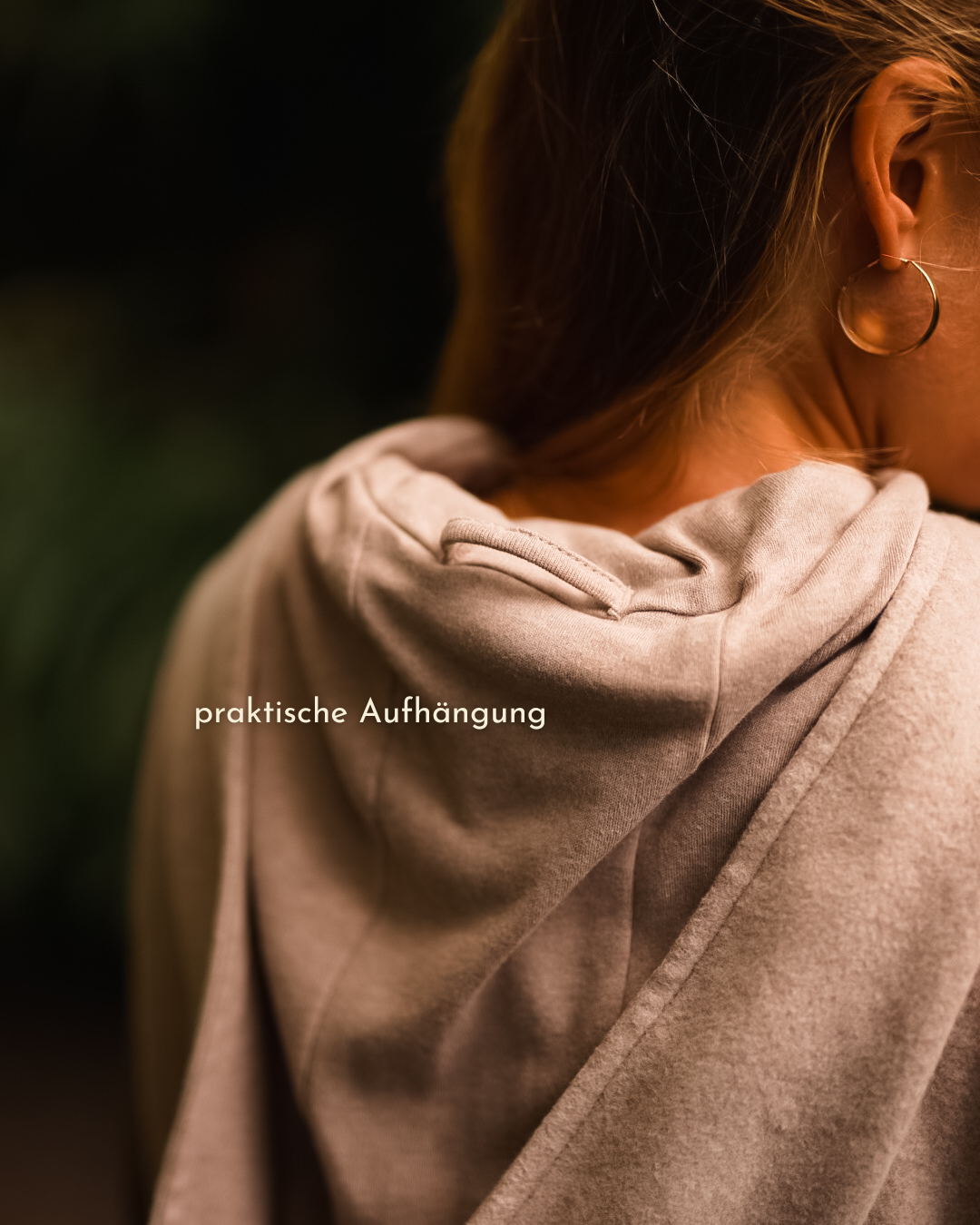 Gilet long en polaire "Coseline" en coton bio