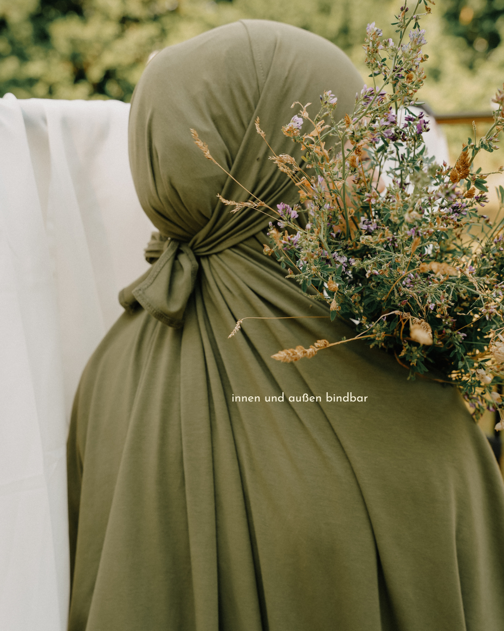 Robe de prière en coton bio (Olive)