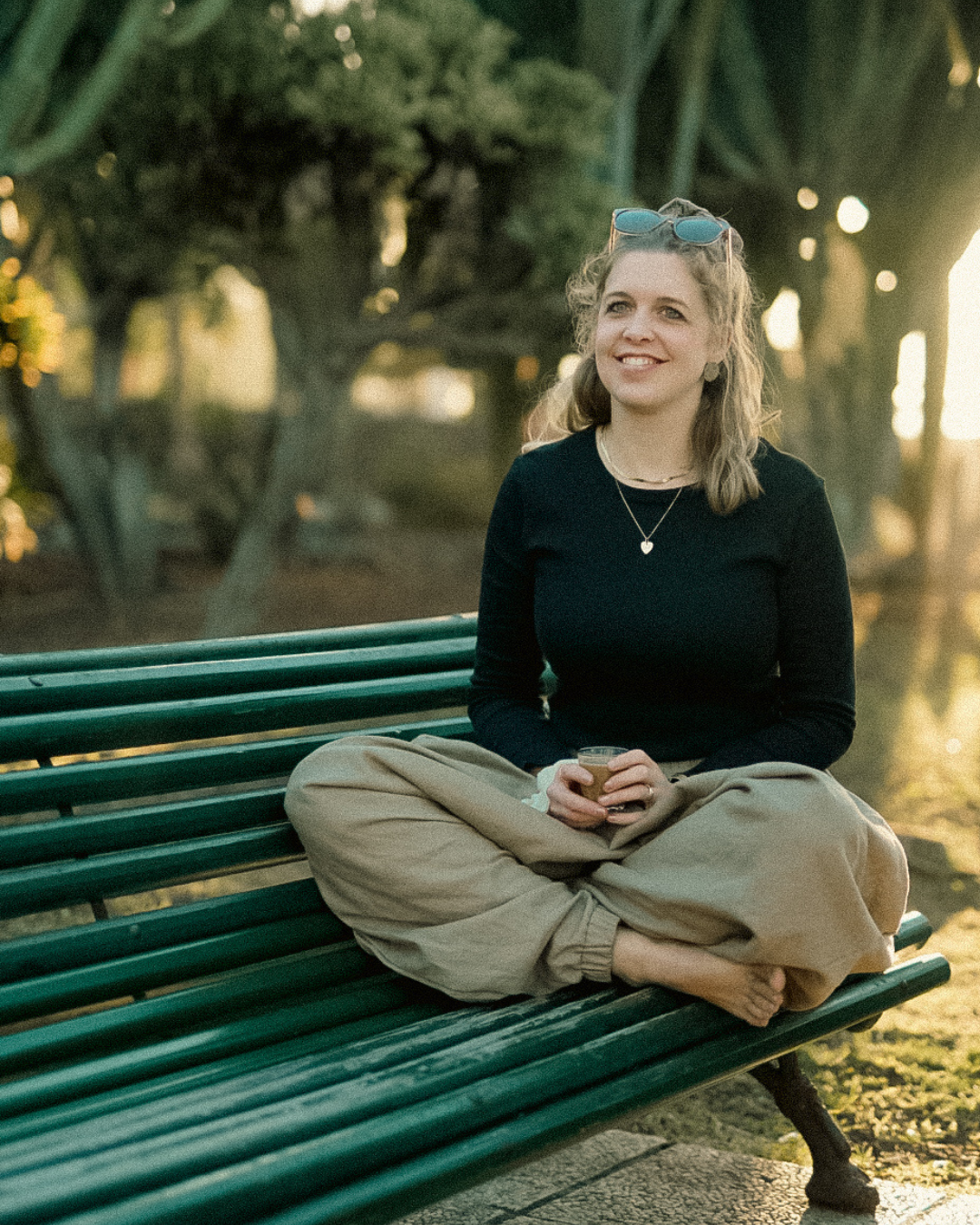 Pantalon bouffant en lin et coton « Tiri » (Cortado)