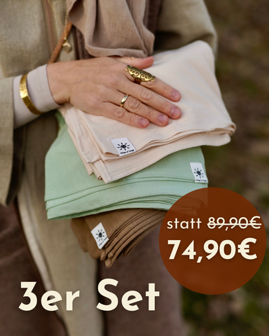 Lot économique de 3 hijabs légers 