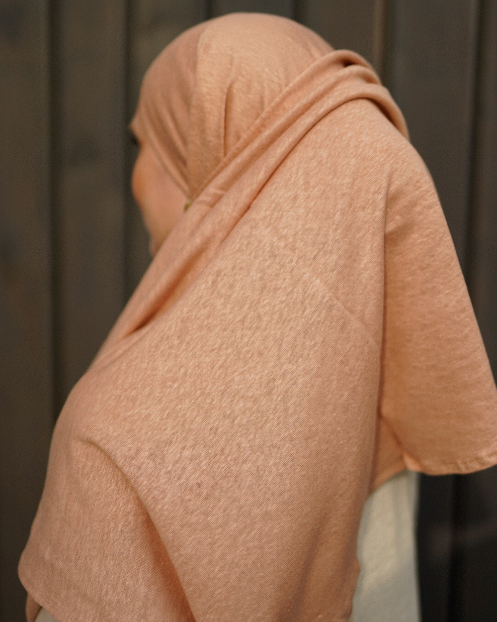 Hijab instantané "Leena" - 100% lin - Calima Rose