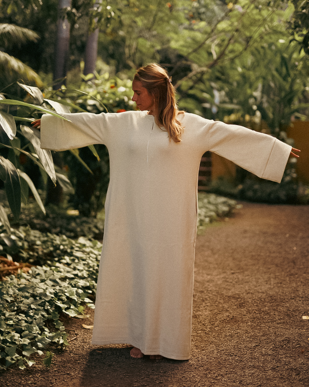 Set économique de 3 abayas chaudes "Laila" en coton bio