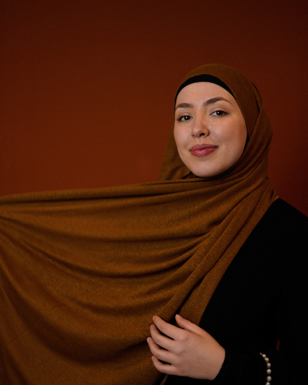 Hijab instantané "Leena" - 100% lin - teck