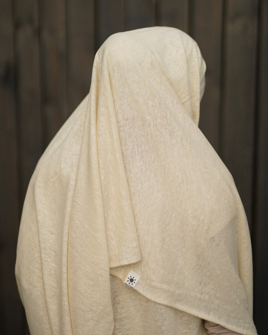 Hijab en jersey "Leena" - 100% lin - Summer Sand