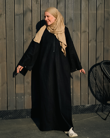 Abaya en lin 