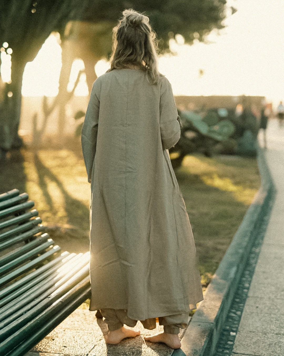 Robe tunique en lin et coton « Amba » (Cortado)