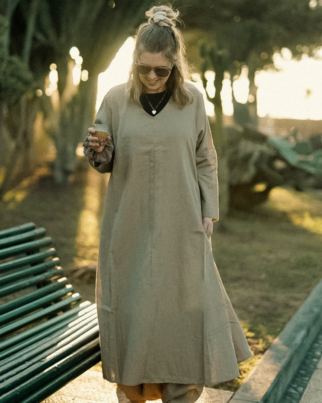 Robe tunique en lin et coton « Amba » (Cortado)