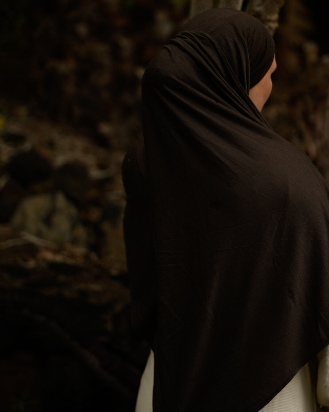 Hijab en laine mérinos "Merina" (Wildwood)